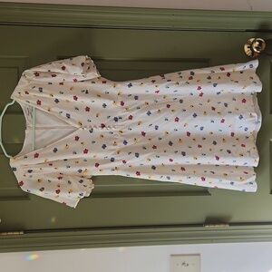 Colorful floral dress